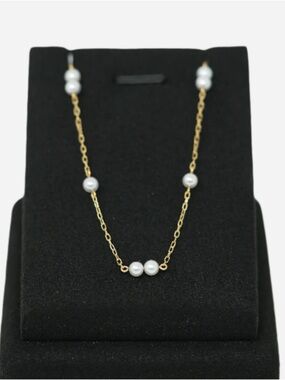 Mikimoto Pearl Bracelet 3.7-3.9mm K18